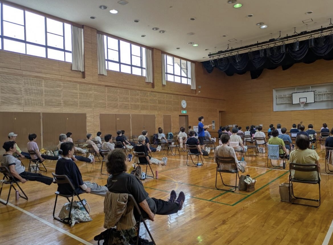 年配の方向けの健康体操指導経験